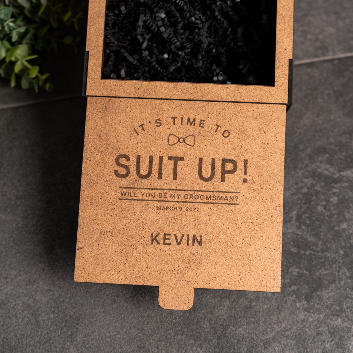 Custom Groomsmen Gift Box