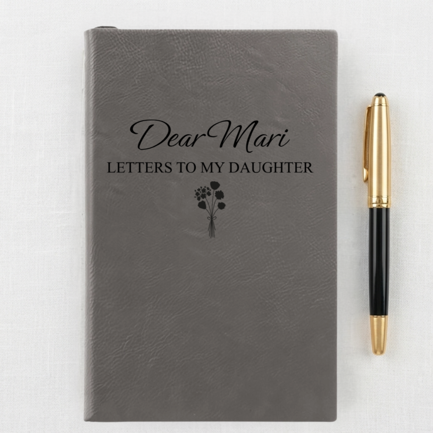 Letters To My Daughter Customized Journal