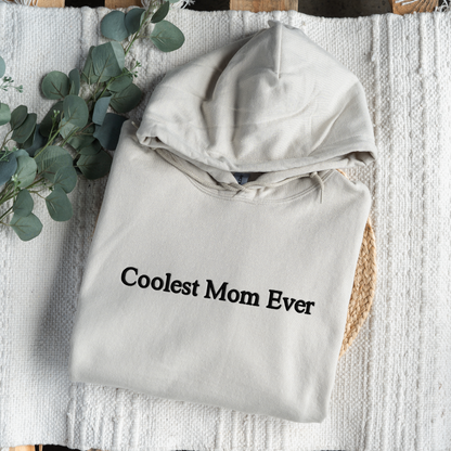 Embroidered Mama Hoodie with Est. Year