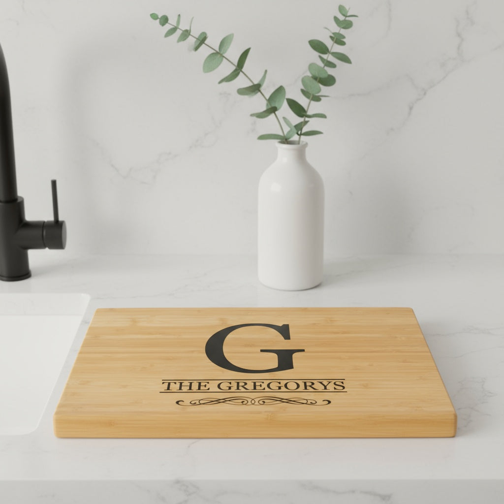 Customized 11x17 Bamboo Cutting Board