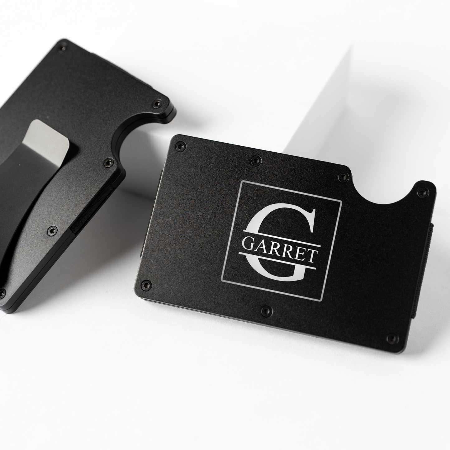 Customized Aluminum Card Holder with Clip