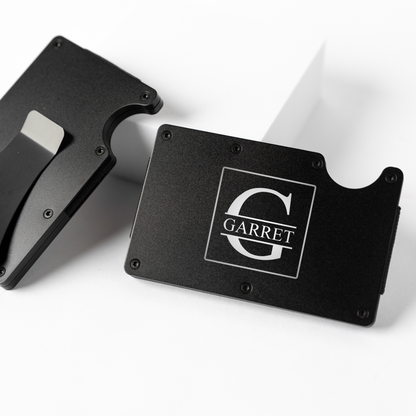 Customized Aluminum Card Holder with Clip