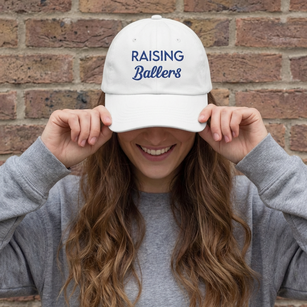 Sports Themed Embroidered Mom Hats