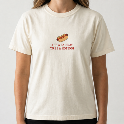 "Bad Day To Be A Hot Dog" 4th of July Premium Tee