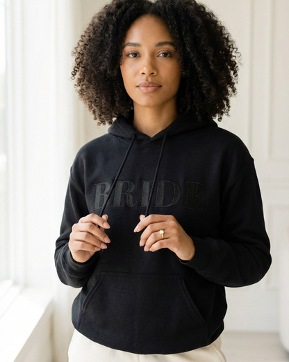 Custom Embroidered Bride Hoodie