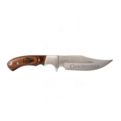 Customized Fixed Blade Hunting Knife with Sheath