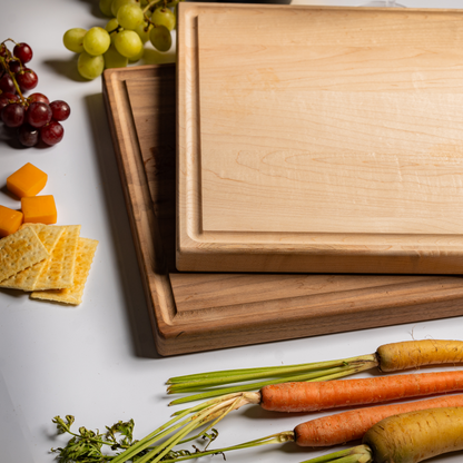 Customized Rectangle Cutting Boards - Elegant Name & Date Designs