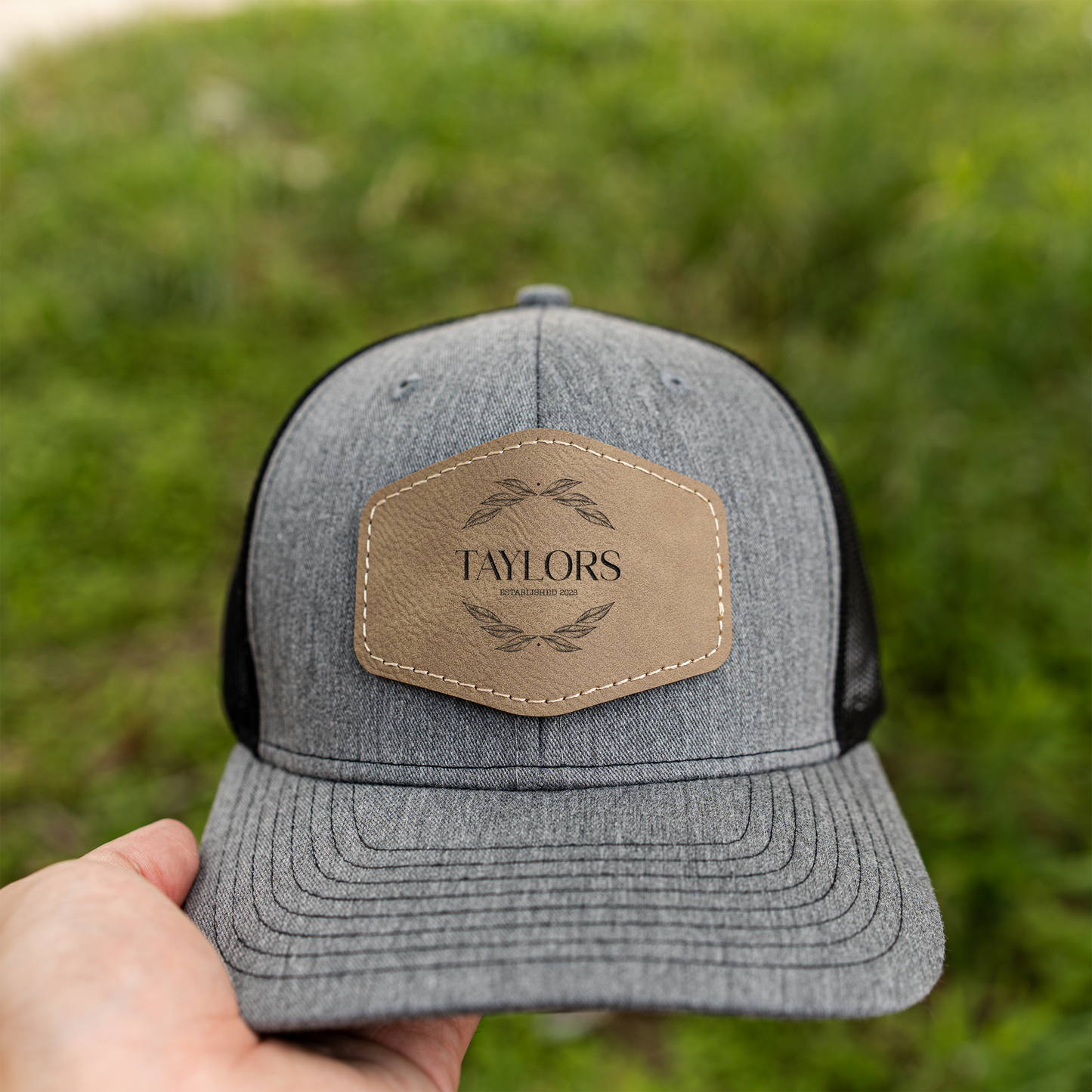 Customized Trucker Hat with Patch - Signature Designs