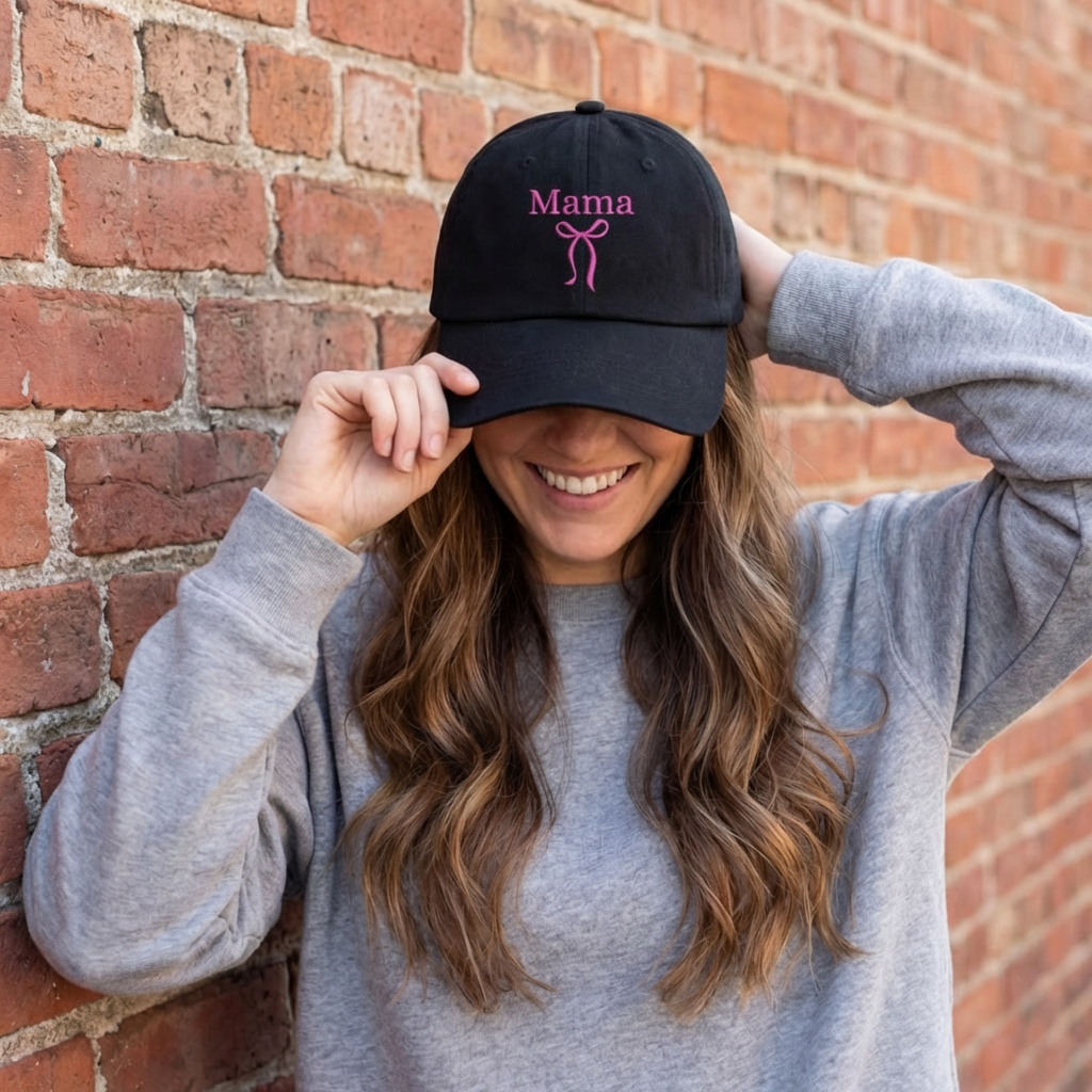 Custom Embroidered Mom Hats
