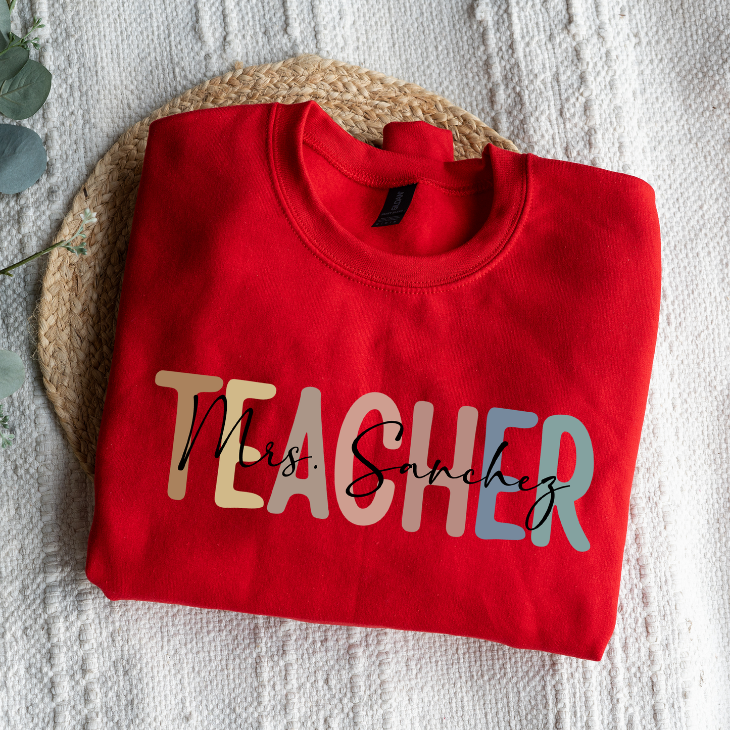 Customized Teacher Sweatshirt