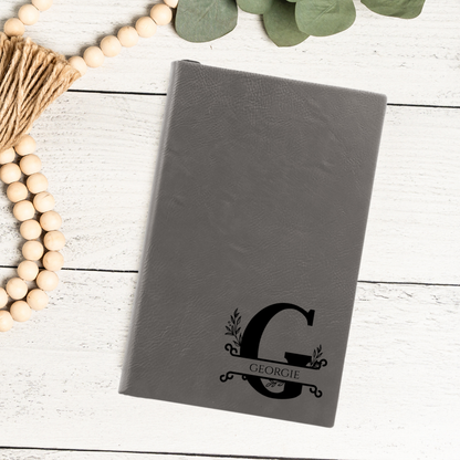 Customized Leather Journals Monogram & Signature Designs