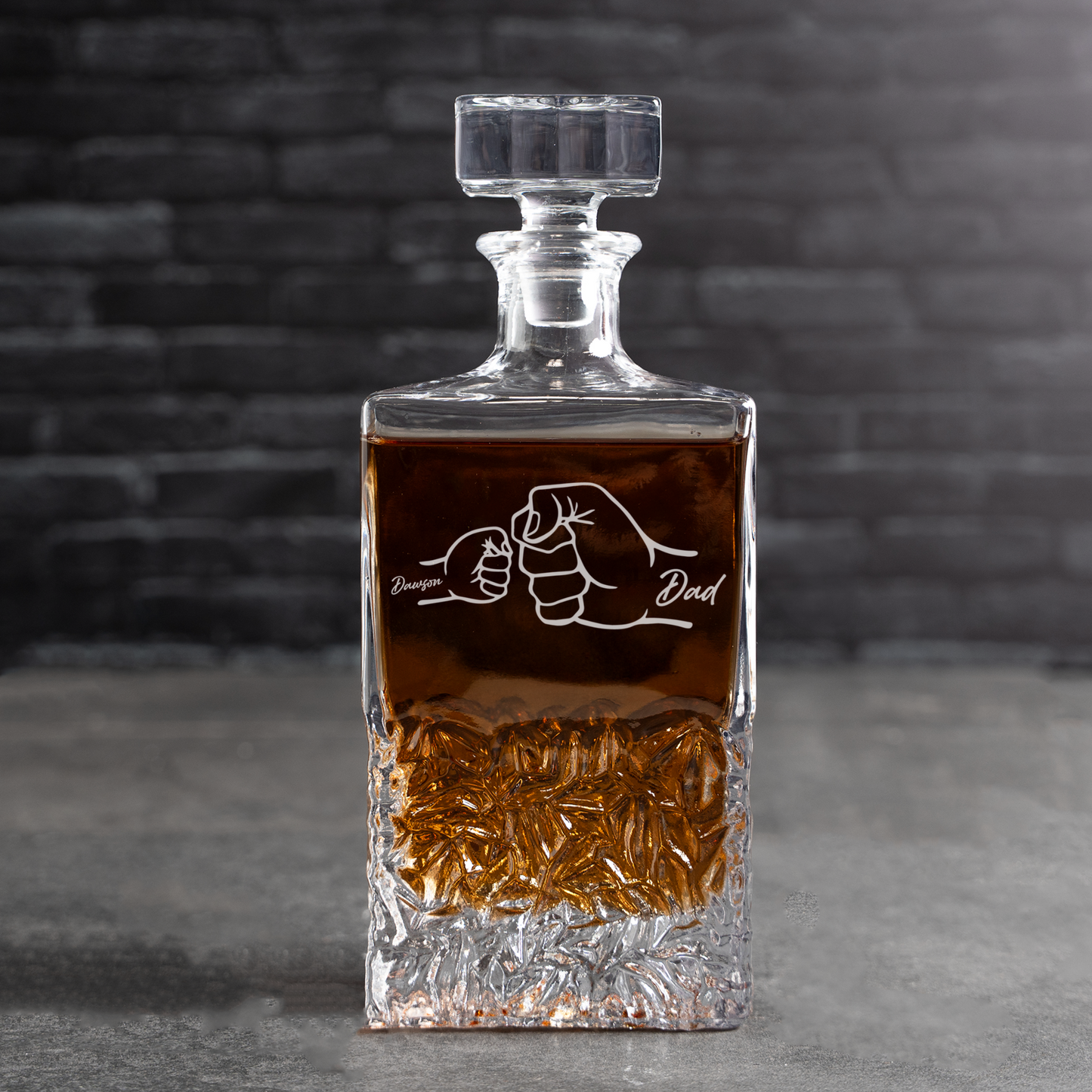 Customized Bradford Decanter Dad
