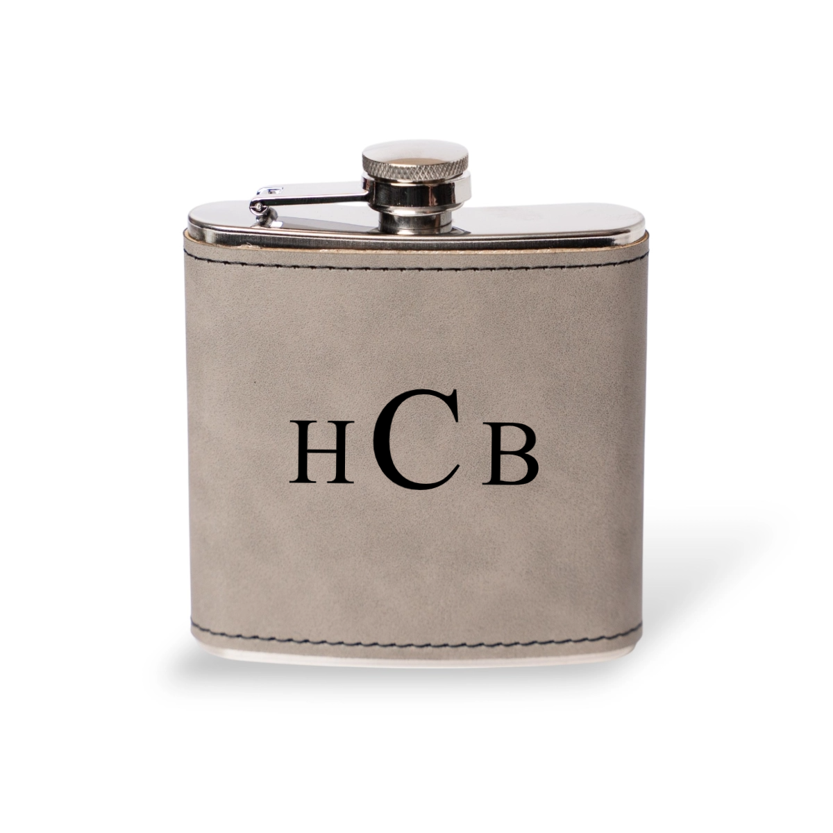 Customized Leather Wrapped Stainless Steel Flasks - Signature Designs