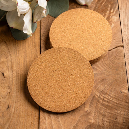 Customized Cork Coaster Set