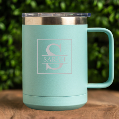 Customized 15oz Stainless Steel Mugs with Handle