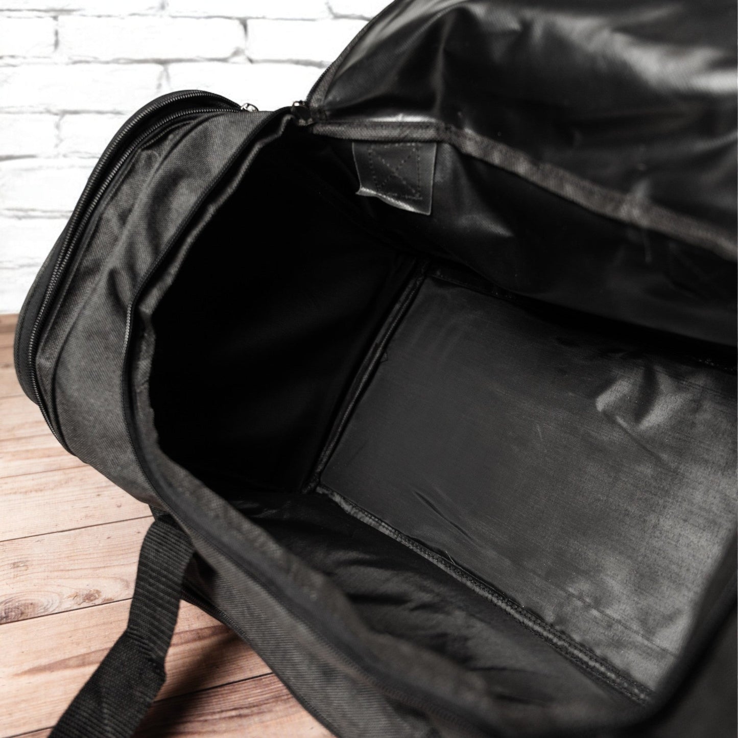 Groomsmen Gift Set of 5 Customized Black Duffle Bags