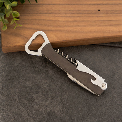 Customized Vegan Leather Wine Openers