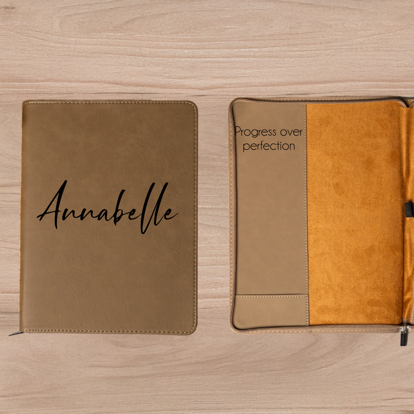 Customized Leather Portfolios - Script Designs