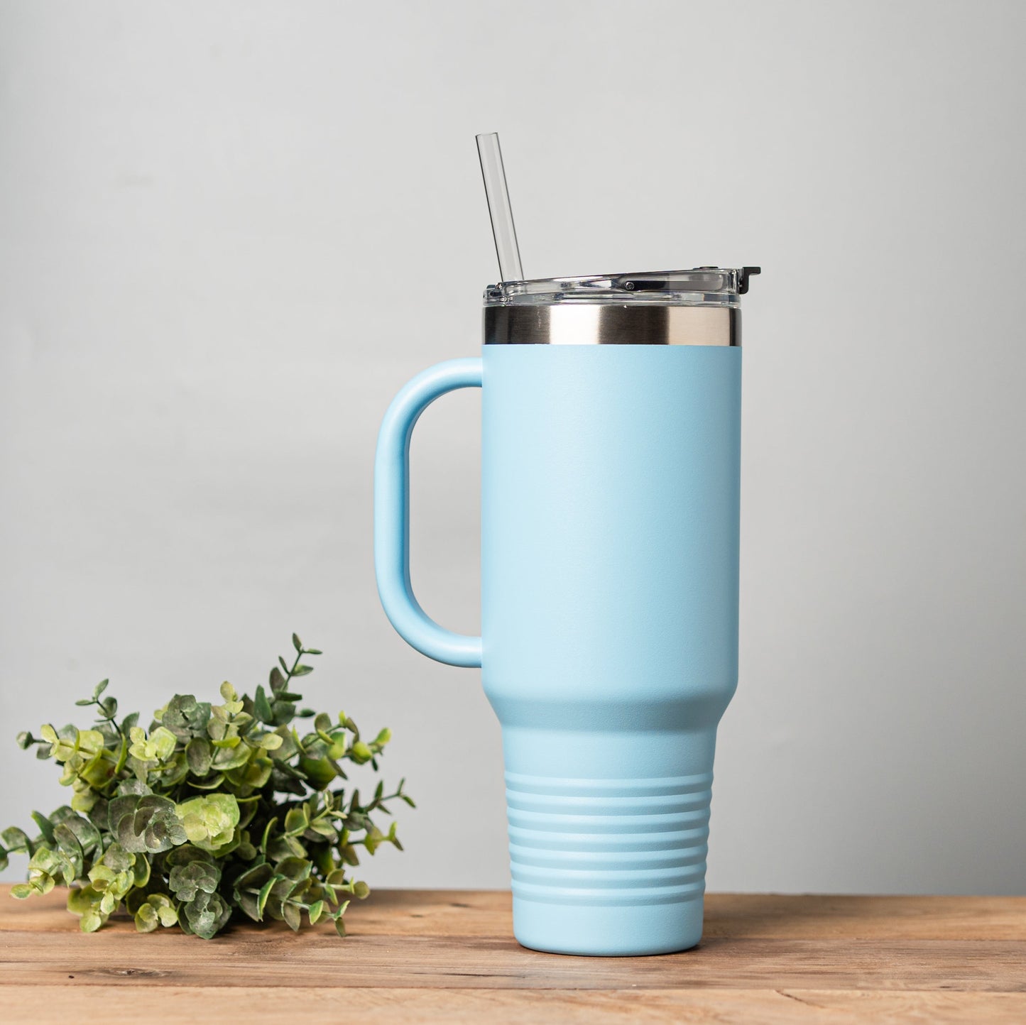 Customized 40oz Tumbler - Vertical Text
