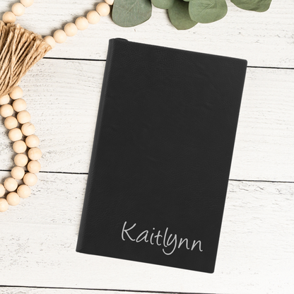 Customized Leather Journals Monogram & Signature Designs