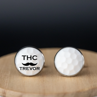 Custom Golf Ball Cufflinks