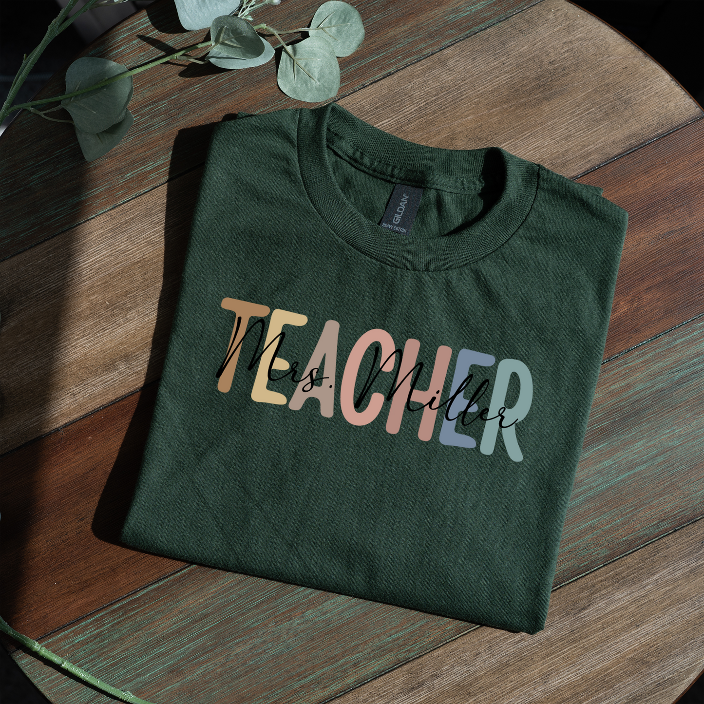 Customized Teacher T-Shirts