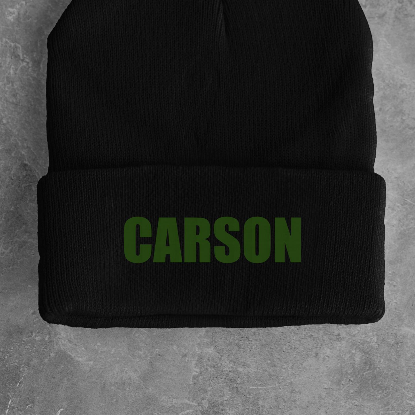 Custom Embroidered Kids Fitted Beanie