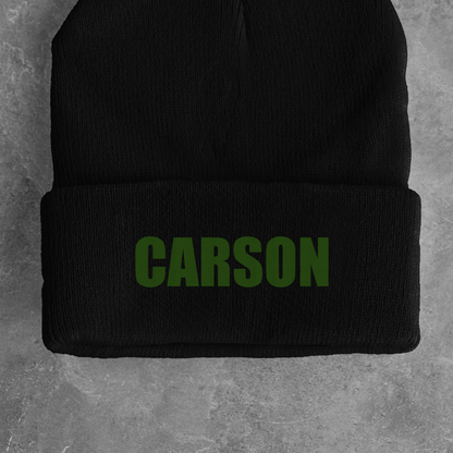 Custom Embroidered Kids Fitted Beanie