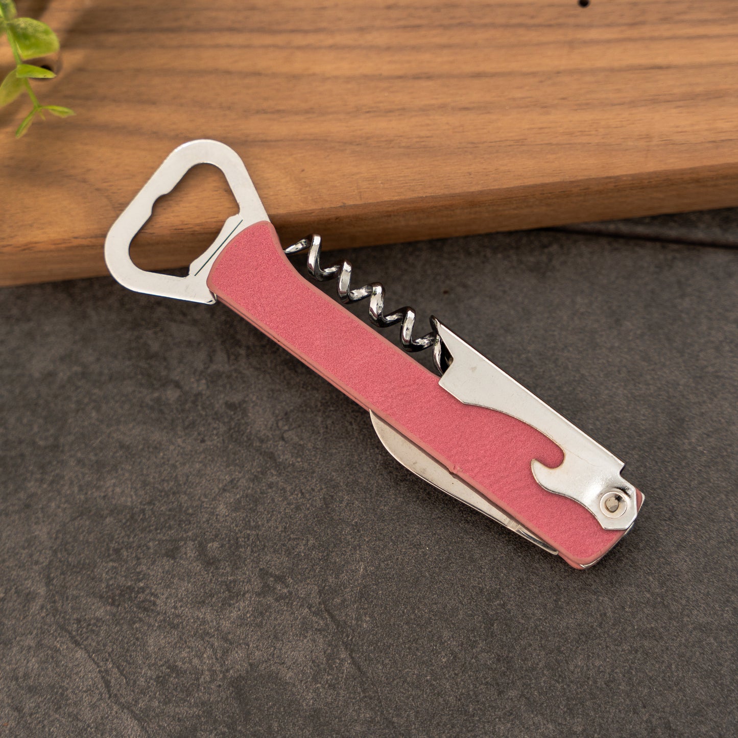 Customized Vegan Leather Wine Openers