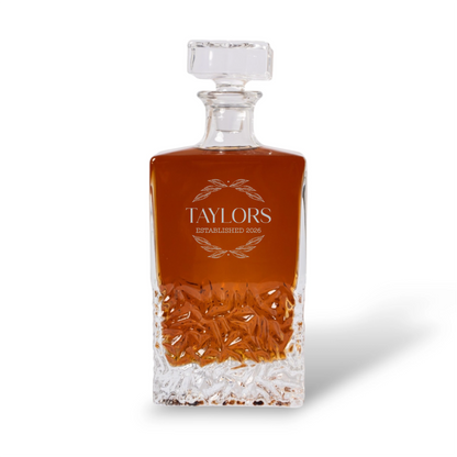 Customized Bradford Decanter - Signature Designs