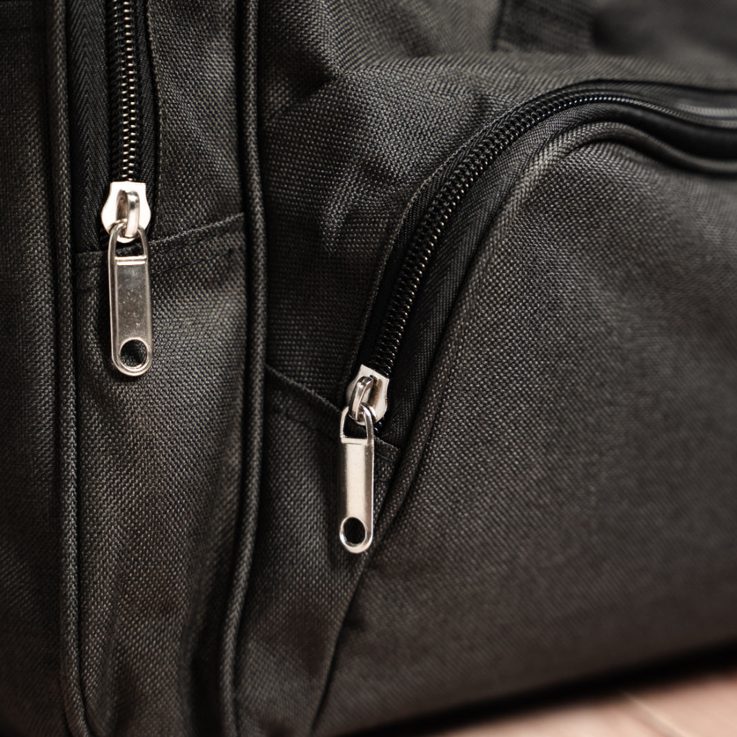 Groomsmen Gift Set of 5 Customized Black Duffle Bags