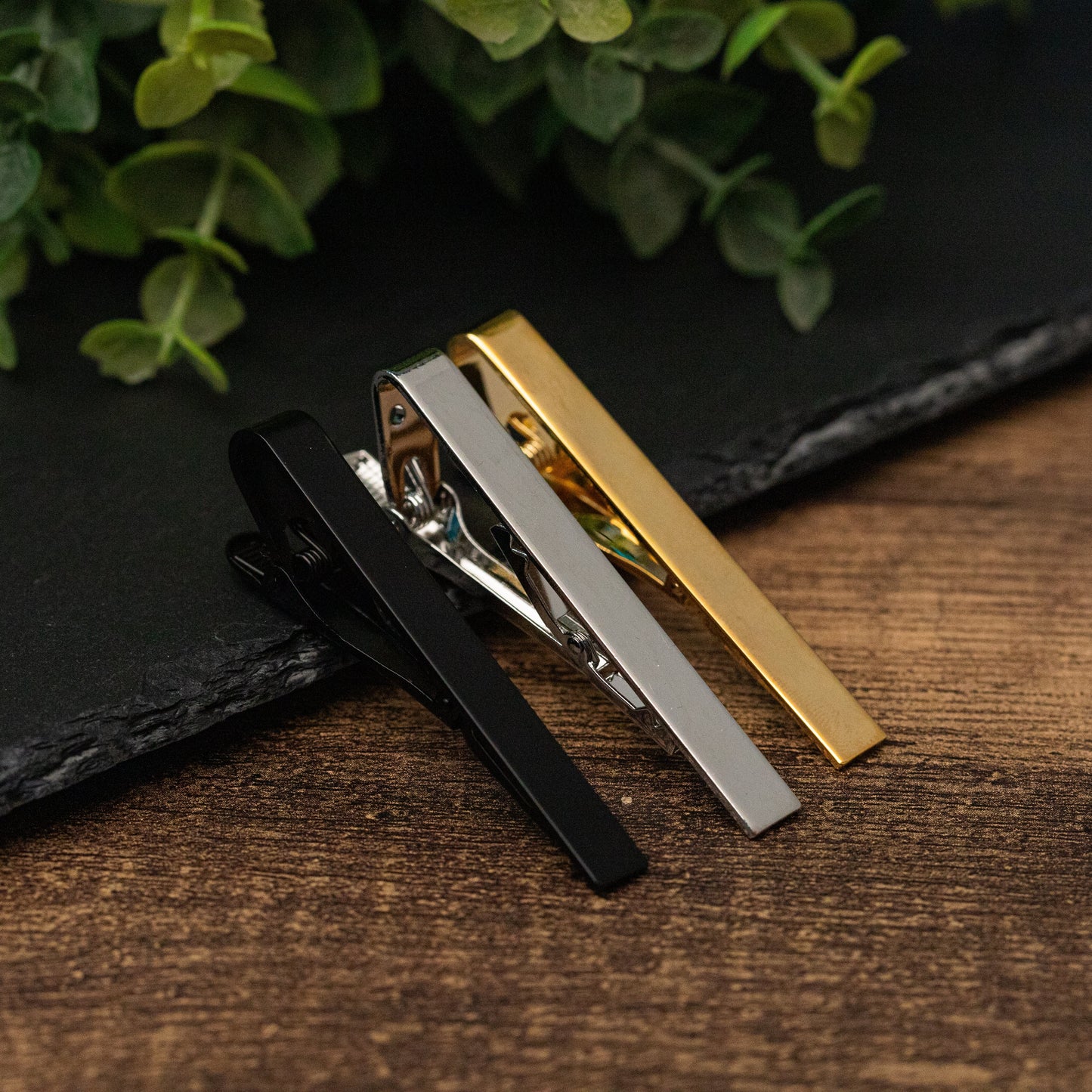 Custom Engraved Tie Clips