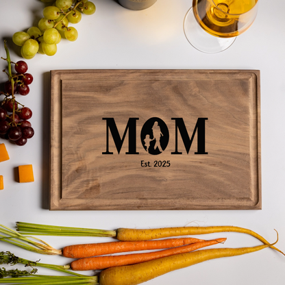Custom Rectangle Mom Cutting Boards