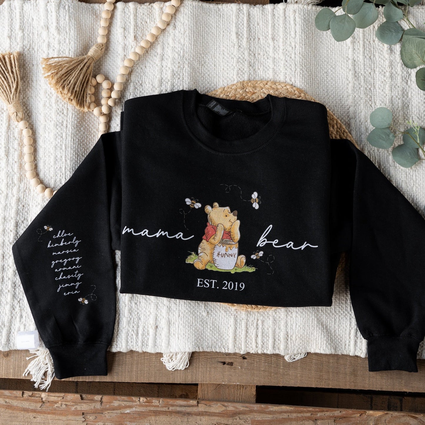 Customized Mama Bear Sweatshirts