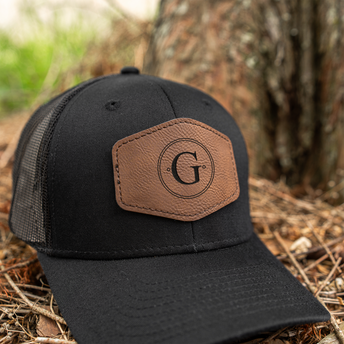 Customized Trucker Hat with Patch - Signature Designs
