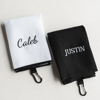 Custom Embroidered Golf Towels