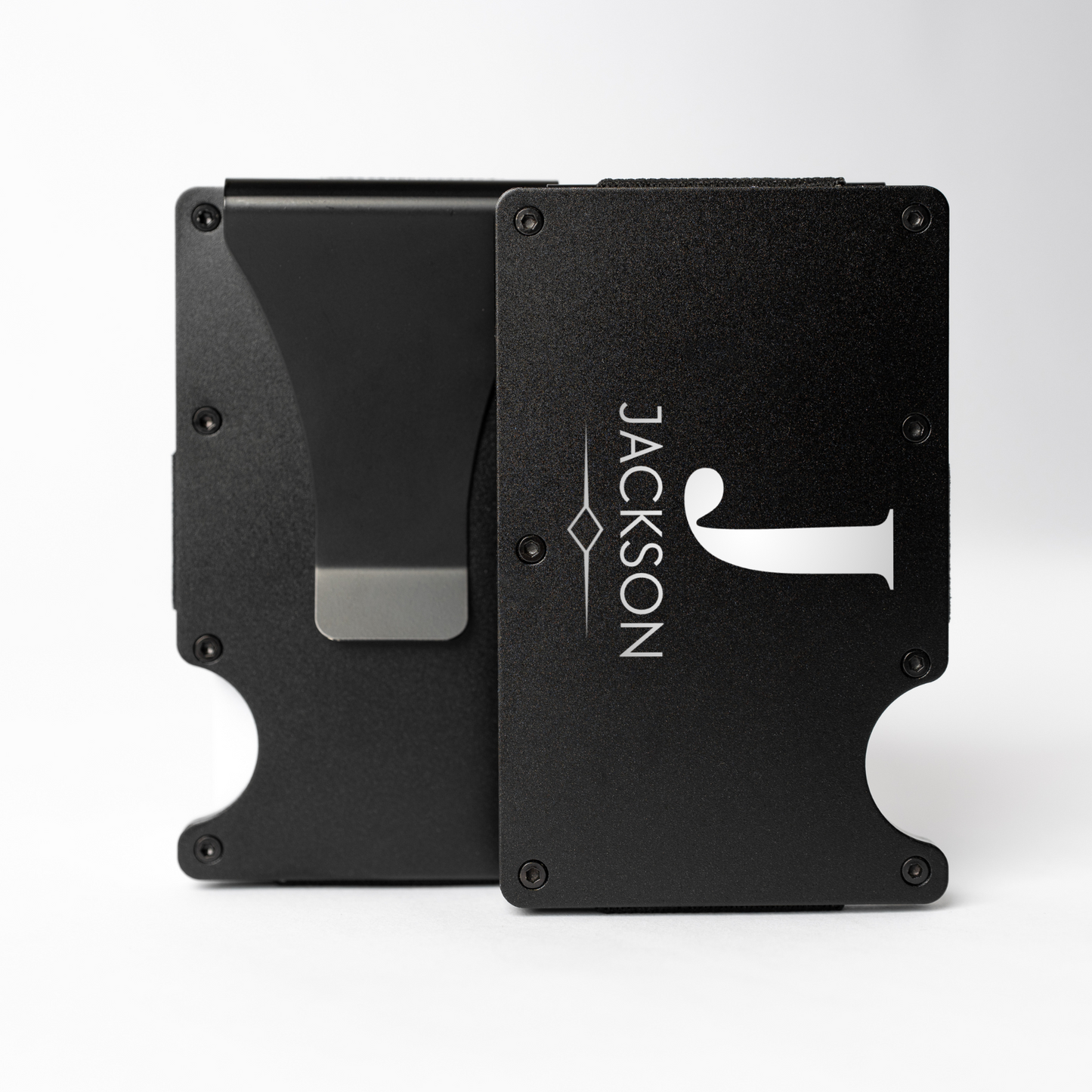 Customized Aluminum Card Holder with Clip
