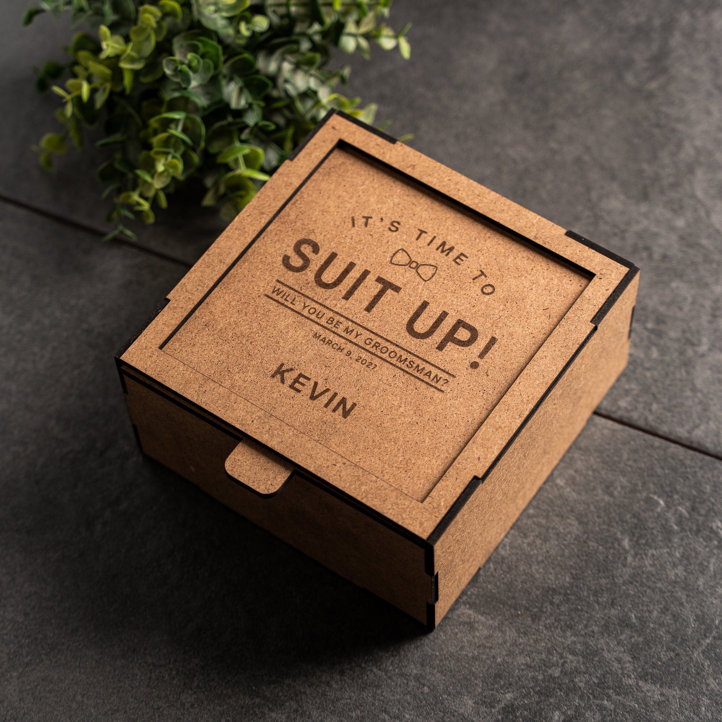 Custom Groomsmen Gift Box