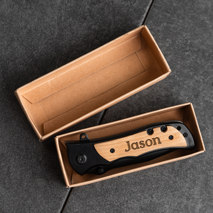 Customized Back Metal Knife