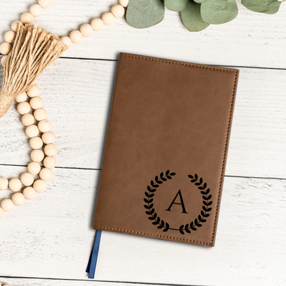 Customized Leather Journals Monogram & Graphic Designs