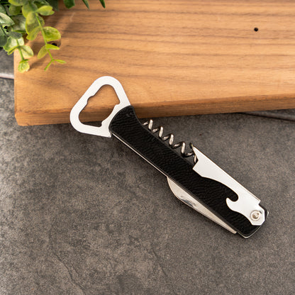 Customized Vegan Leather Wine Openers