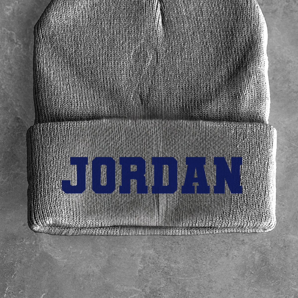 Custom Embroidered Kids Fitted Beanie