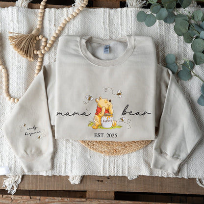 Customized Mama Bear Sweatshirts