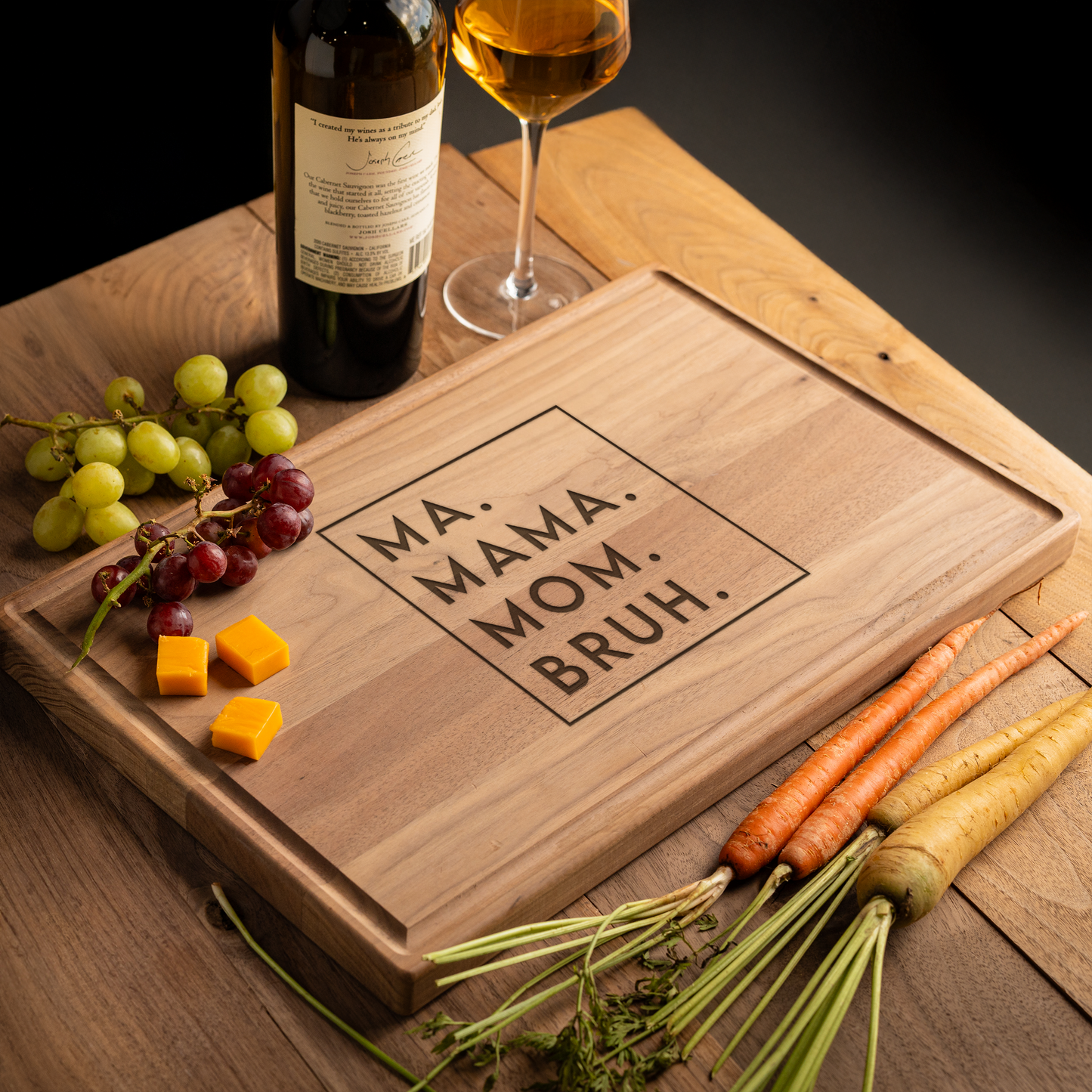 Custom Rectangle Mom Cutting Boards