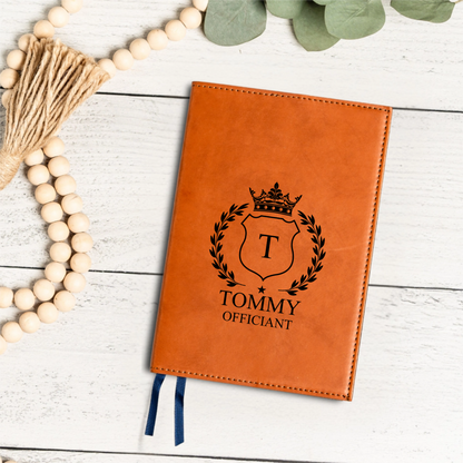 Customized Leather Journal with Name - Groomsmen, Bridesmaids, Best Man