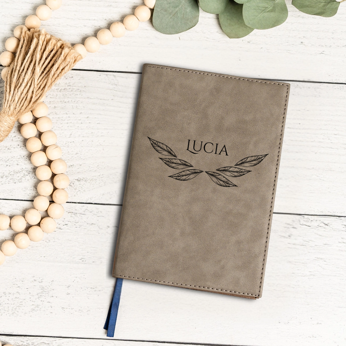 Customized Leather Journals Monogram & Graphic Designs