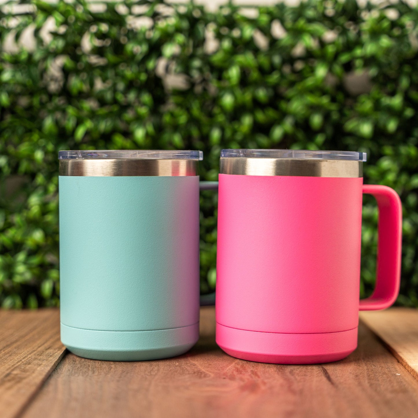 Customized 15oz Stainless Steel Mugs with Handle