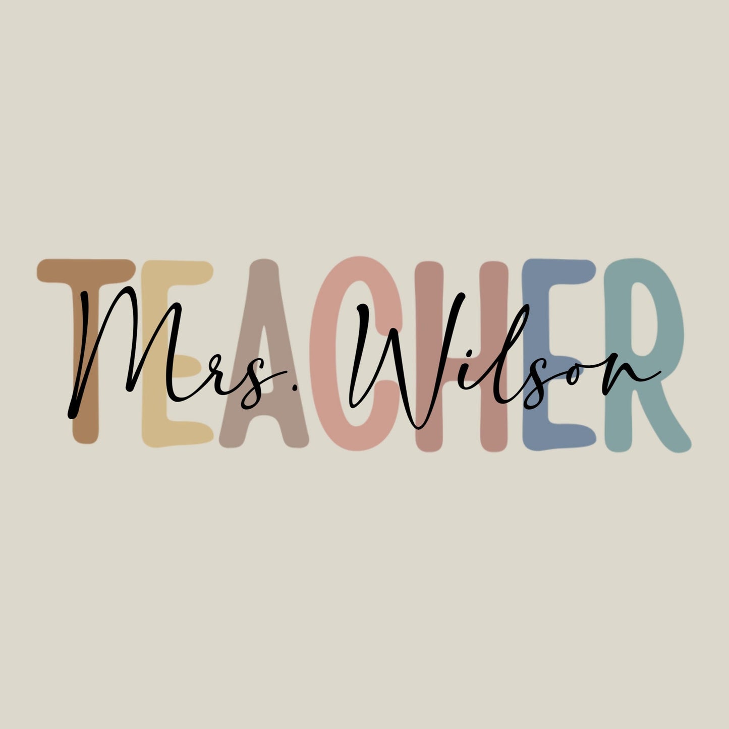 Customized Teacher Sweatshirt