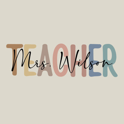 Customized Teacher Sweatshirt