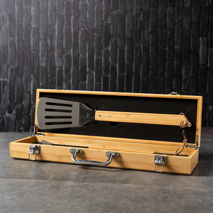Customized BBQ Grill Set with Tools